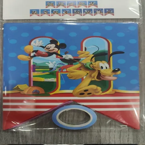 بانر ميكي ماوس ديكور حفلة