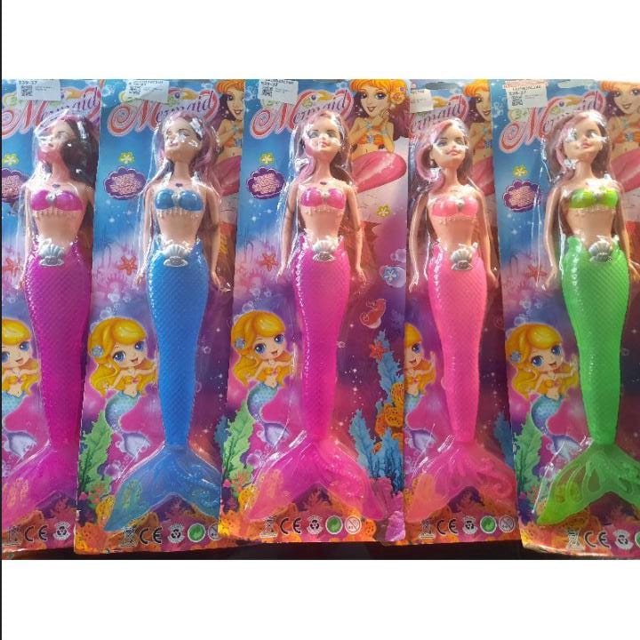 لعبة اطفال لعبة بنات عروسة بحر اللوان متعدده مزوده بزرار للضوء خامه ه