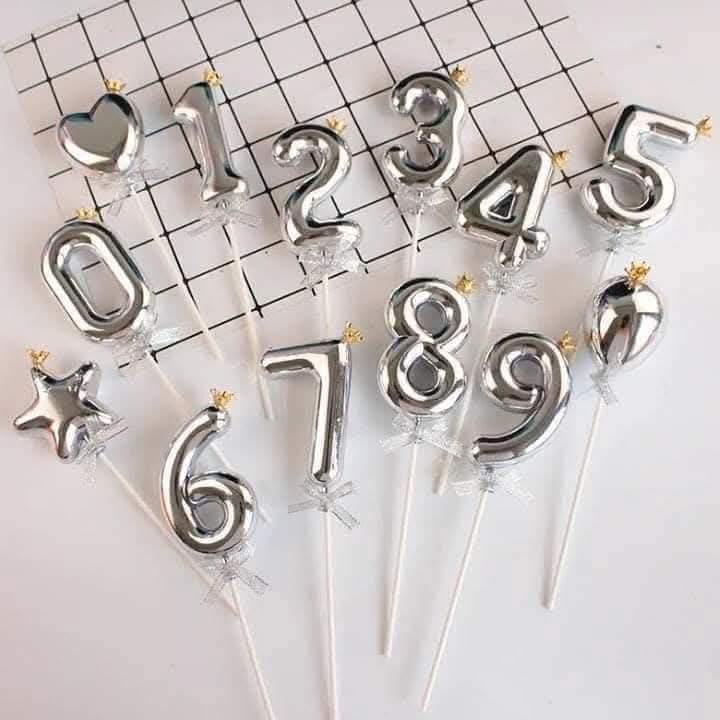 توبر ارقام لون فضي